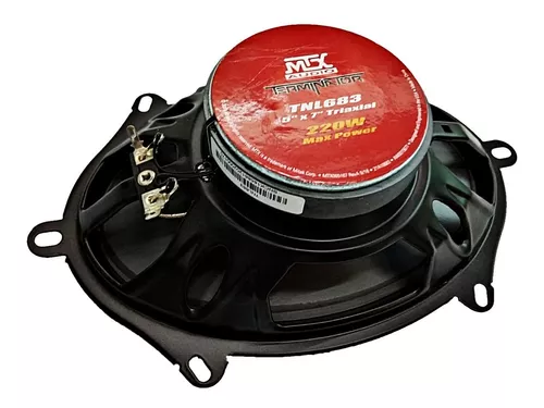 Bocinas Triaxiales MTX TNL683 6x8 Pulgadas 3 Vías 55w Rms.