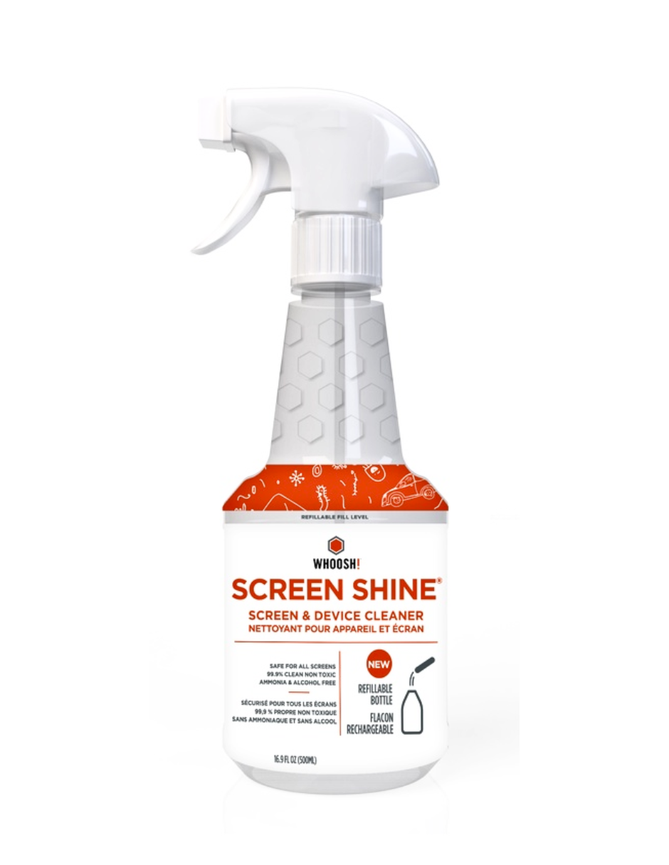 Spray Limpiador de Pantallas Whoosh! 500 ml Screen Shine Professional.