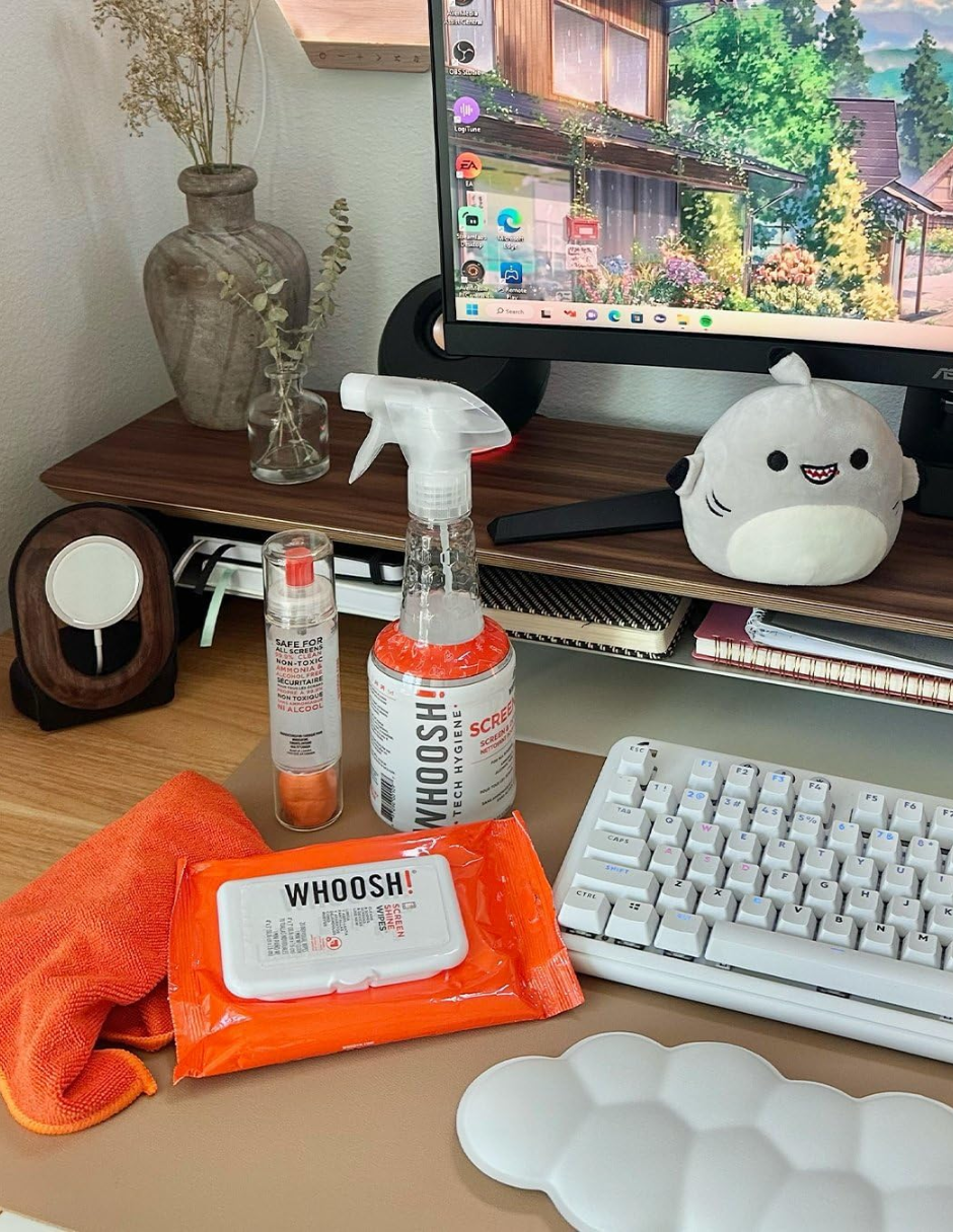 Spray Limpiador de Pantallas Whoosh! 500 ml Screen Shine Professional.