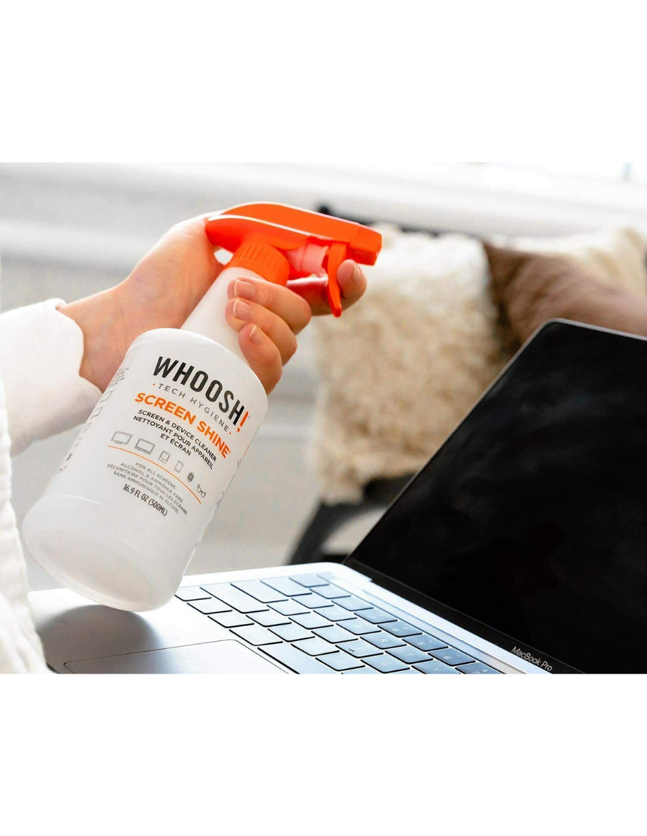 Spray Limpiador de Pantallas Whoosh! 500 ml Screen Shine Professional.