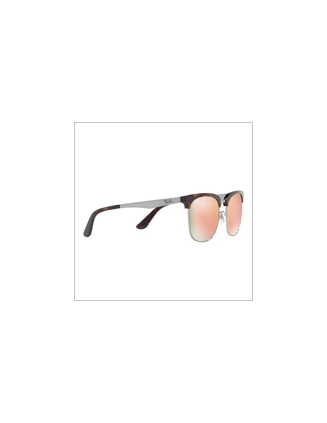 Lentes de sol Ray Ban Rb3565d 041/2y Clubmaster Highstreet Rosa Espejo