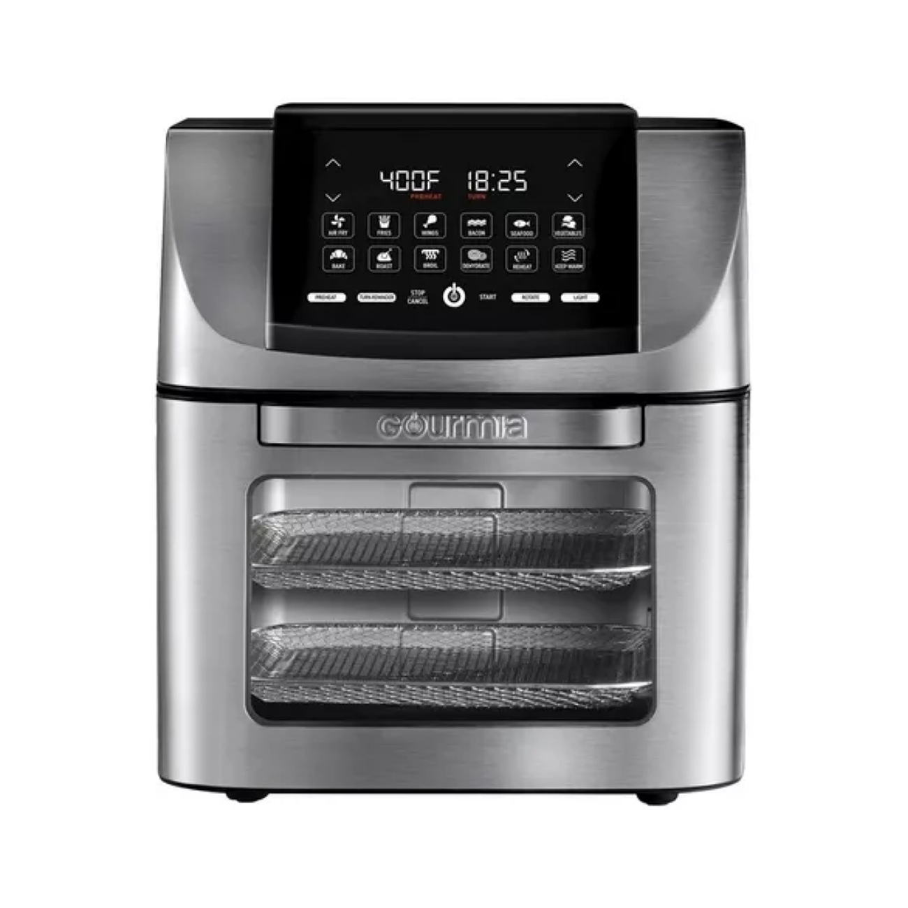 Gourmia Freidora De Aire Xl 14 Qt Todo En Uno 12 Funciones