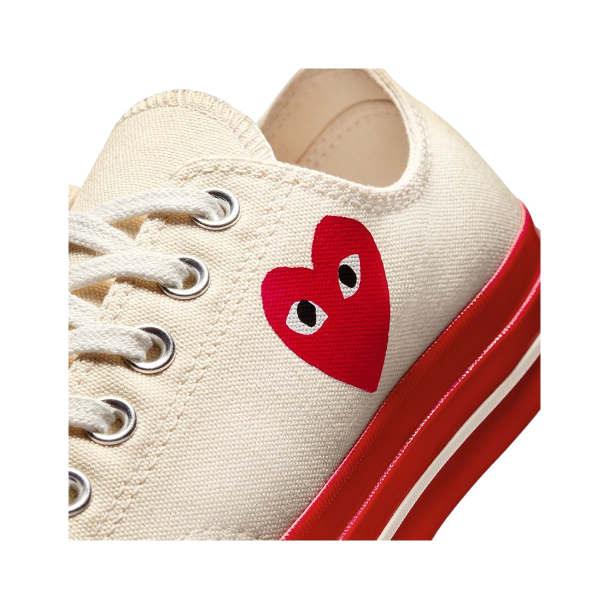 Tenis Converse x Comme des Garcons Play Chuck 70 Low - 100% Original