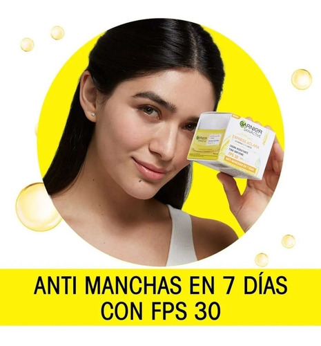 Crema Garnier Express Aclara Antimanchas Con Vitamina C 50ml