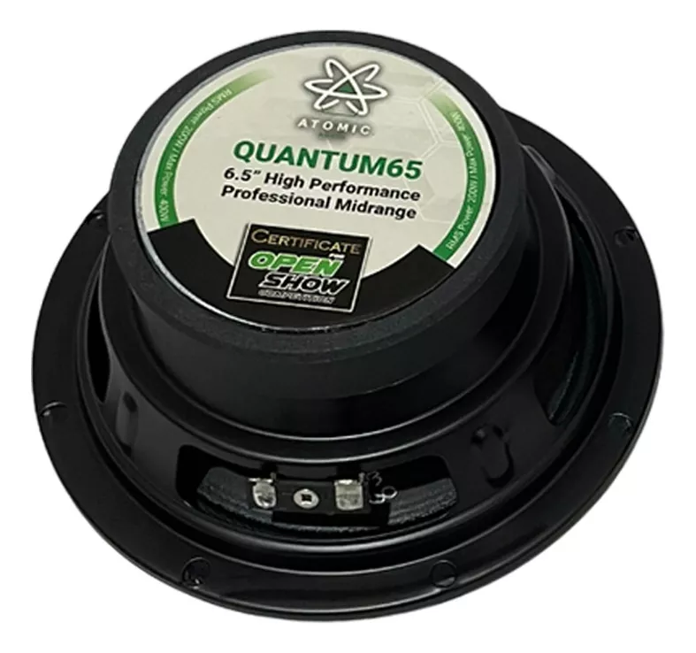Medios Rangos Atomic Quantum65 6.5 PuLG 200 W 2 Vías Open Show.