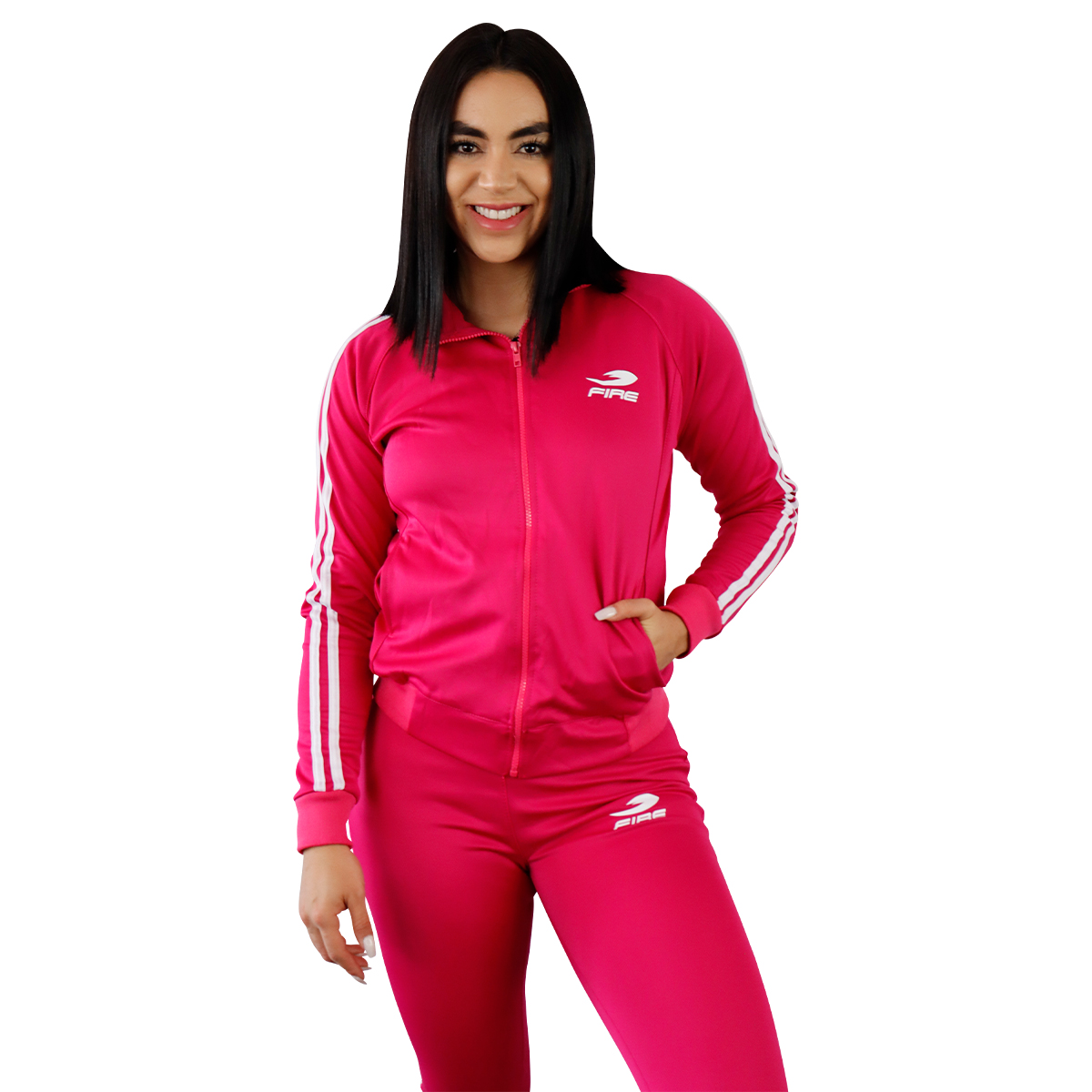 Pants deportivo Fire Sports Femenil rosa fiusha Talla MD