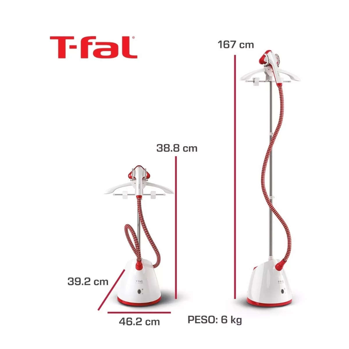 Central de Vapor T-Fal Pro Style One 1500W Planchado Vertical