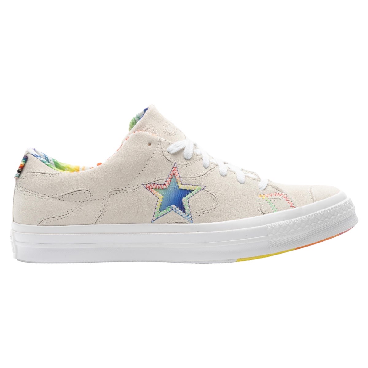 Tenis Converse One Star Pride Low Egret - 100% Original