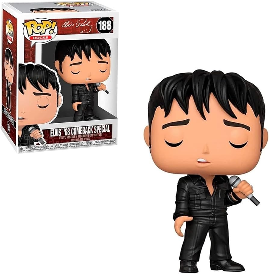 Funko Pop! Elvis '68 Comeback Special .