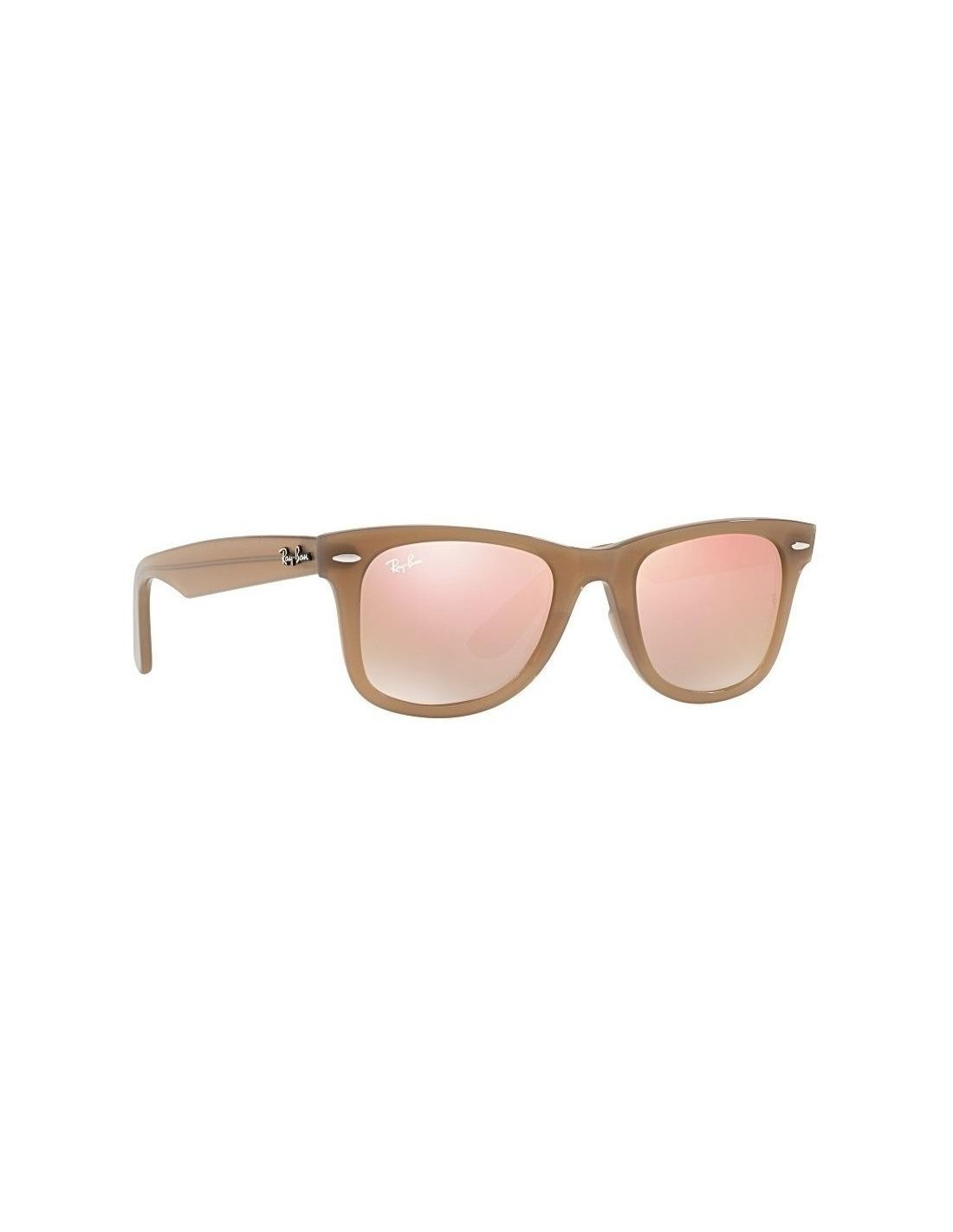 Lentes de sol Ray Ban Rb4340 61667y Wayfarer Ease Marron Rosa Espejo
