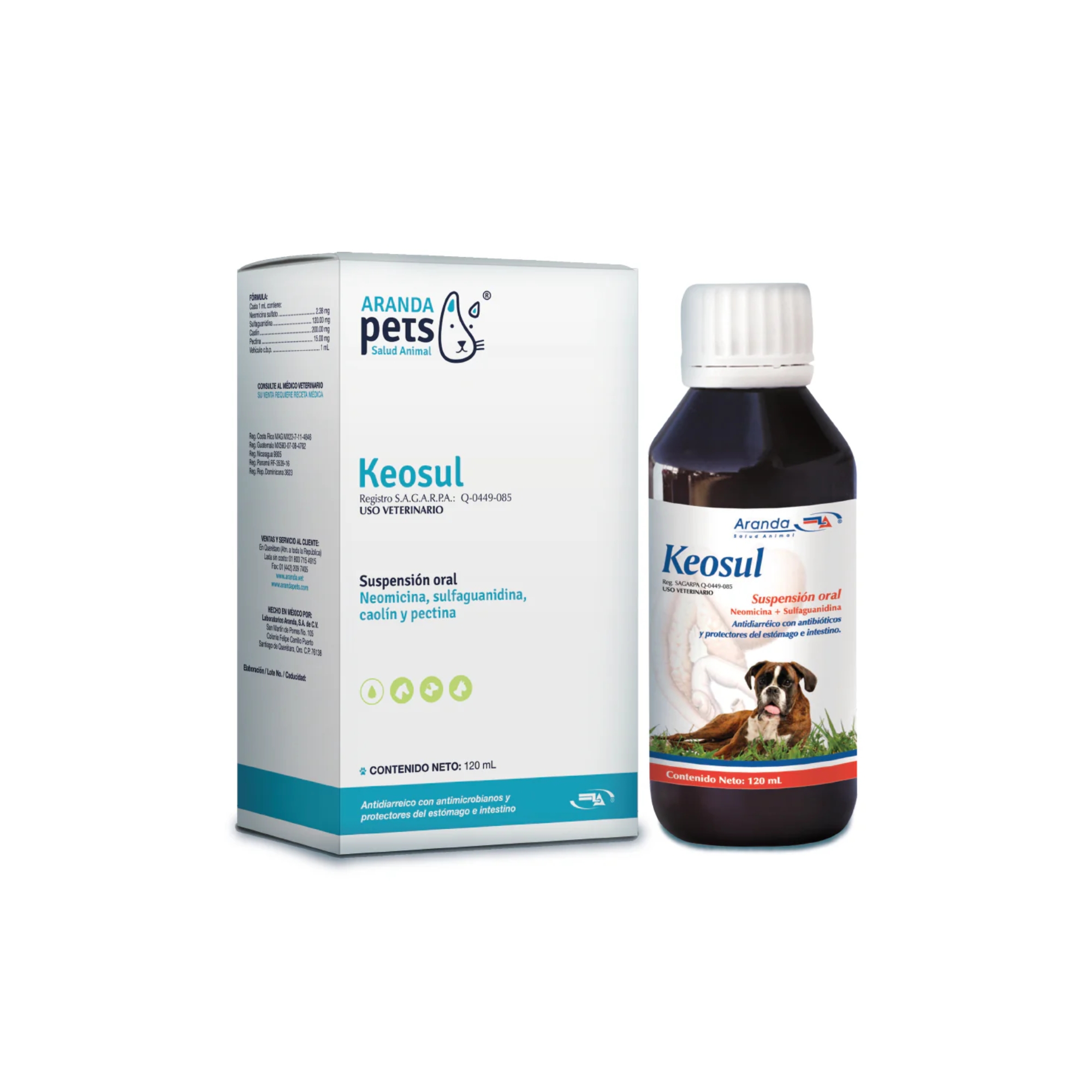 Keosul suspension aranda salud animal 120 ml 
