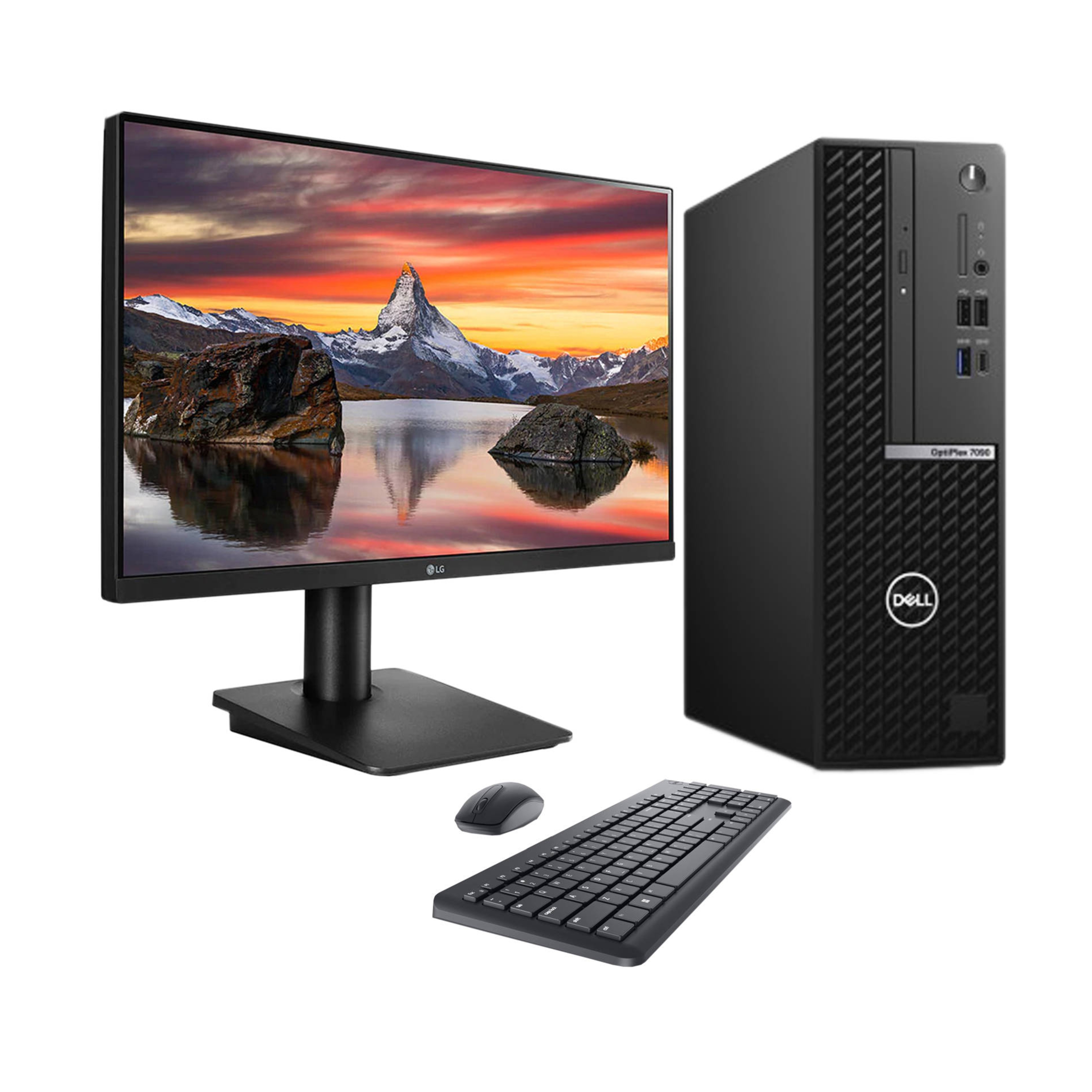 Equipo Completo Dell Core I7 9na Gen 16ram 480ssd T,v 2gb Lcd 24"