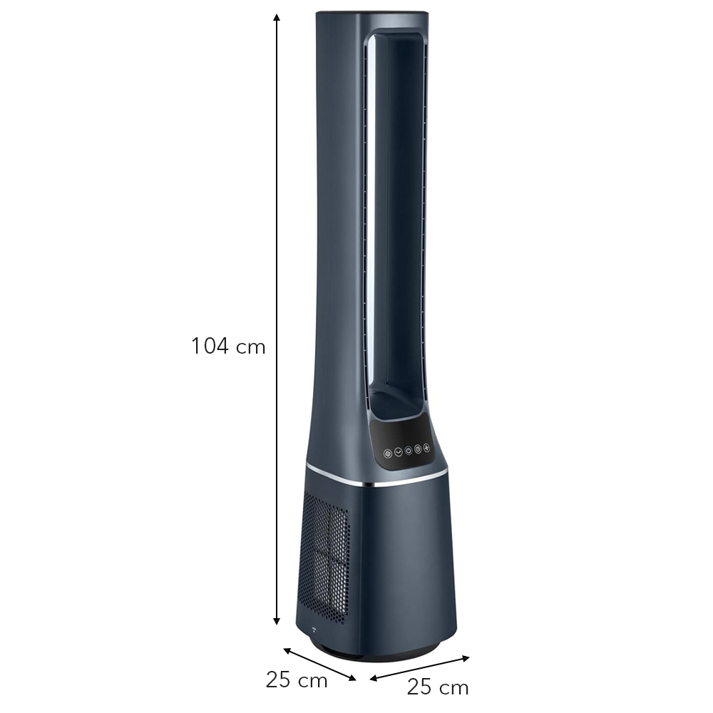  Ventilador de Torre Sin Aspas 41" Purificador de Aire HEPA Midea AMS150-PB