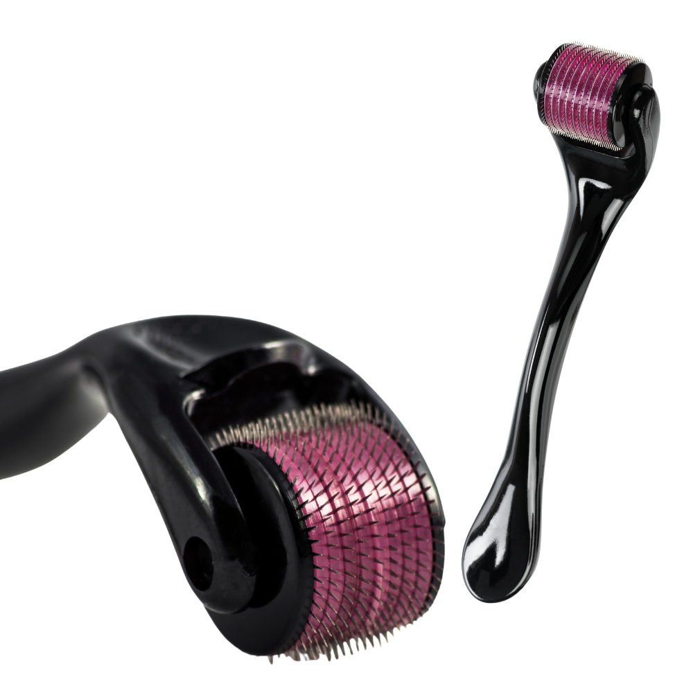 DERMAROLLER RODILLO PARA BARBA SYSTEM 0.5 MM AGUJA TITANIO.