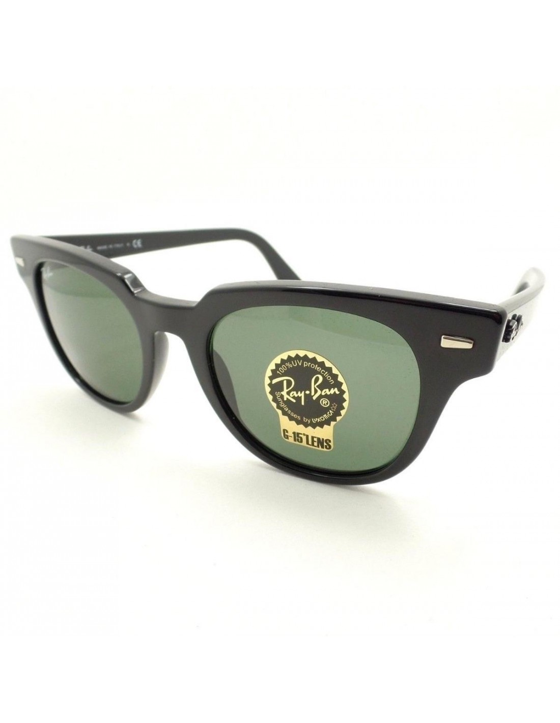 Lentes de sol Ray Ban Rb2168 901/31 Meteor Negro G-15 Clasico Original