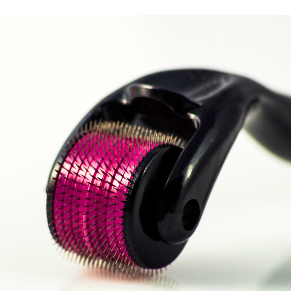 DERMAROLLER RODILLO PARA BARBA SYSTEM 0.5 MM AGUJA TITANIO.