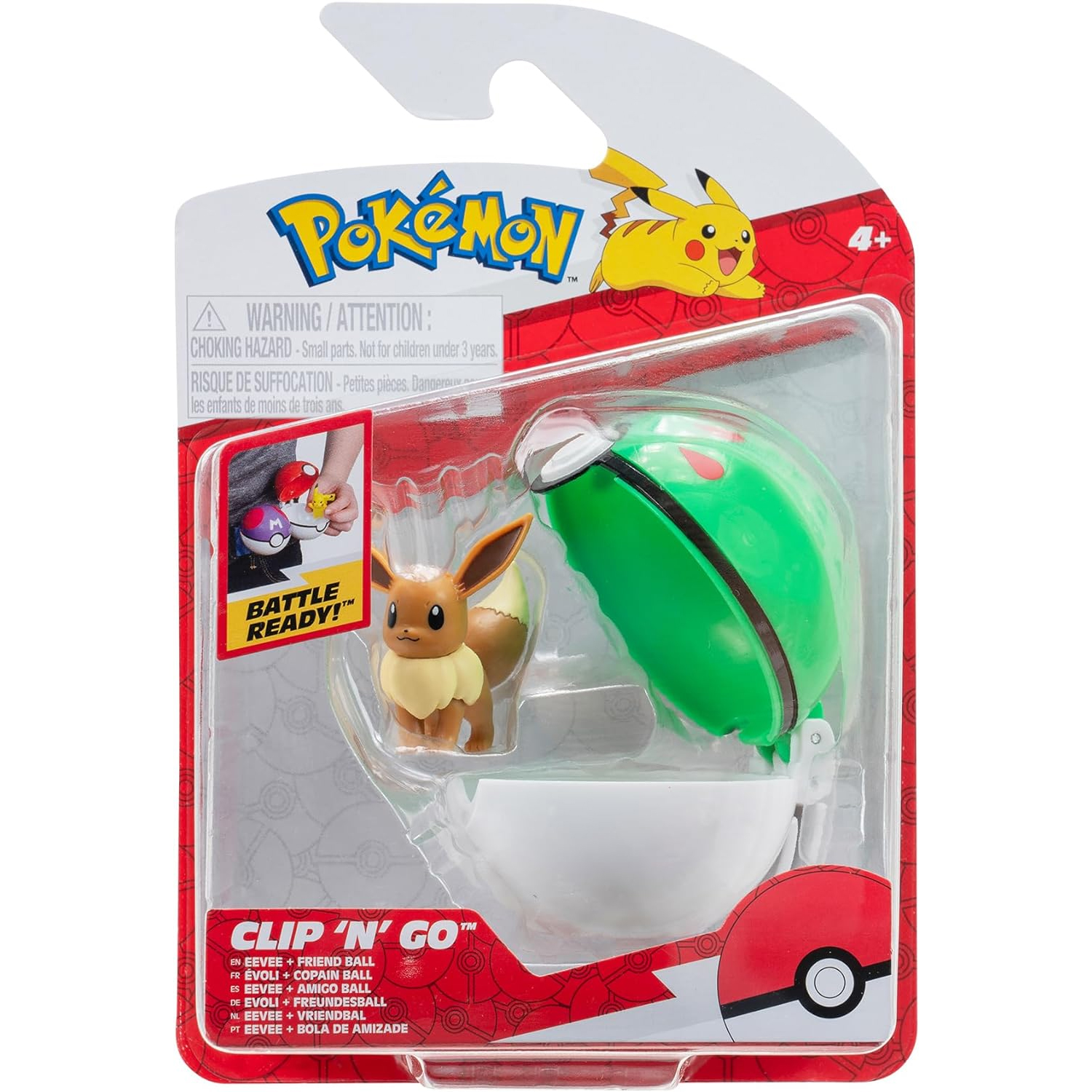 Pokemon  Eevee + Friend Ball