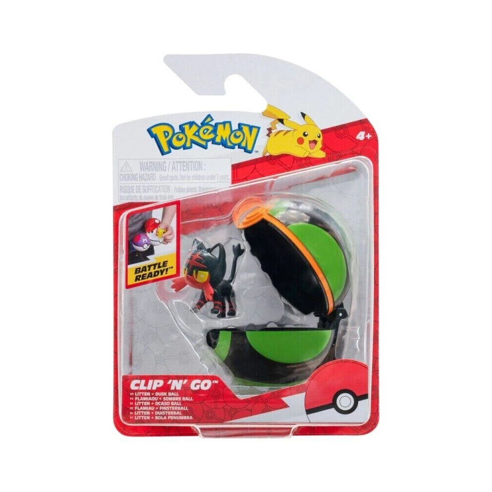 Pokemon Litten + Dusk Ball