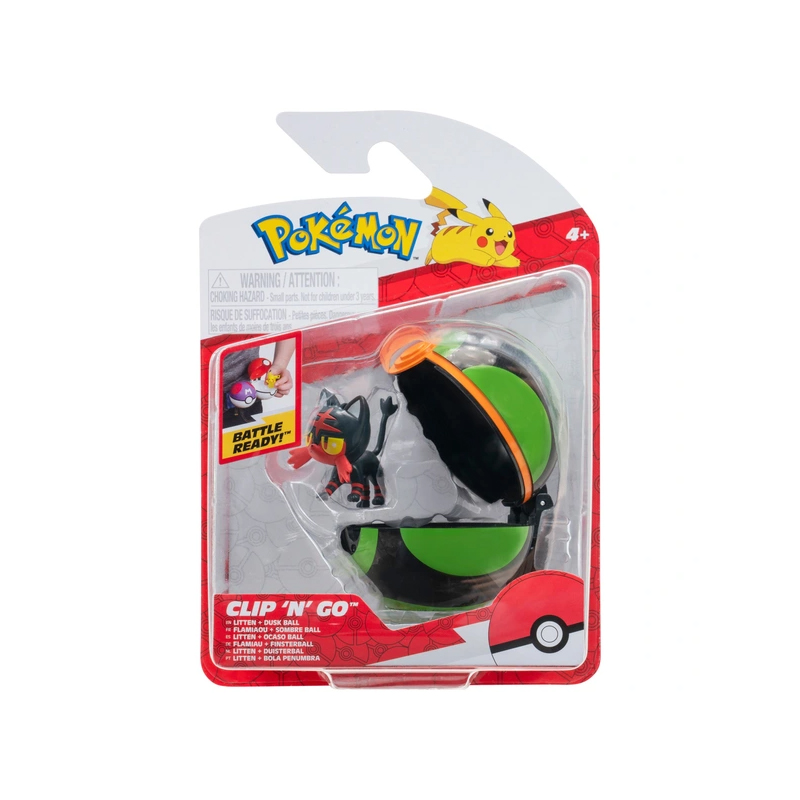 Pokemon Litten + Dusk Ball