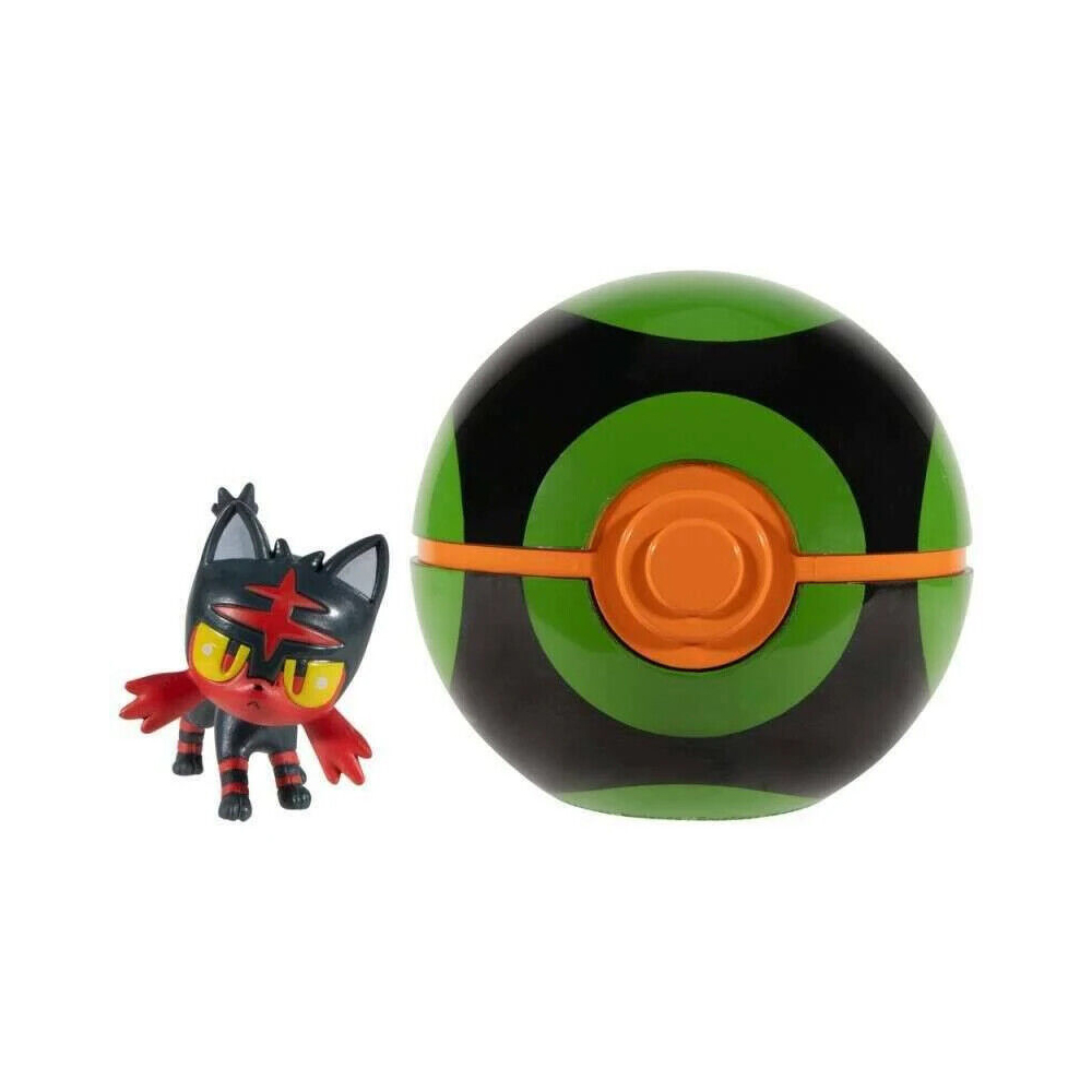 Pokemon Litten + Dusk Ball