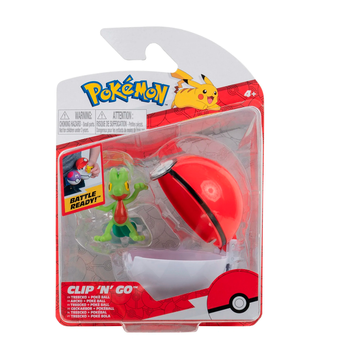 Pokemón Treecko  + Repeat Ball 