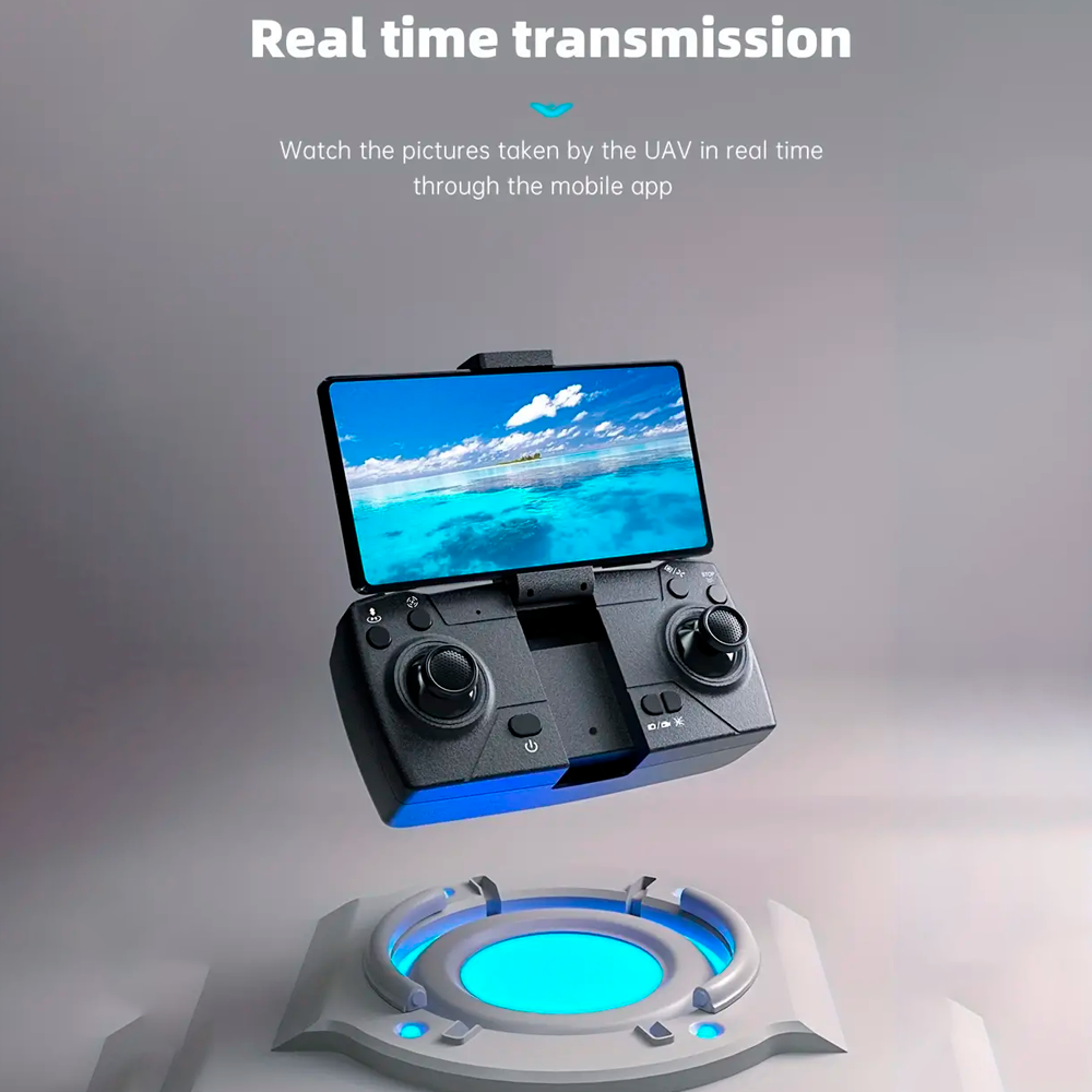 Mini Drone x6 ProPlegable Con Cámara, Baterías, Evitación De Obstáculos, Modo De Gravedad .