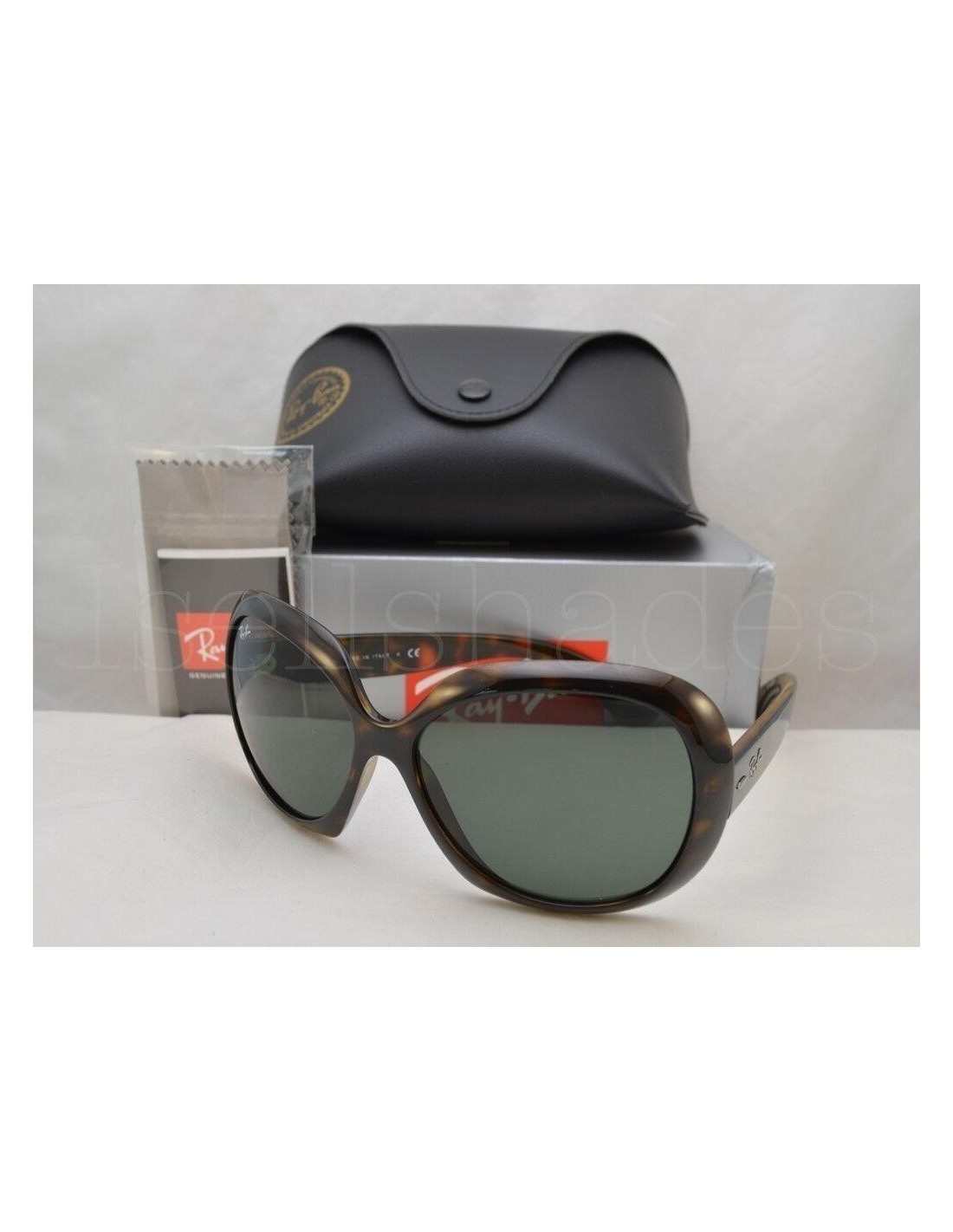 Lentes de sol Ray Ban Rb4098 710/71 Jackie Ohh Ii Tortoise G-15 Original