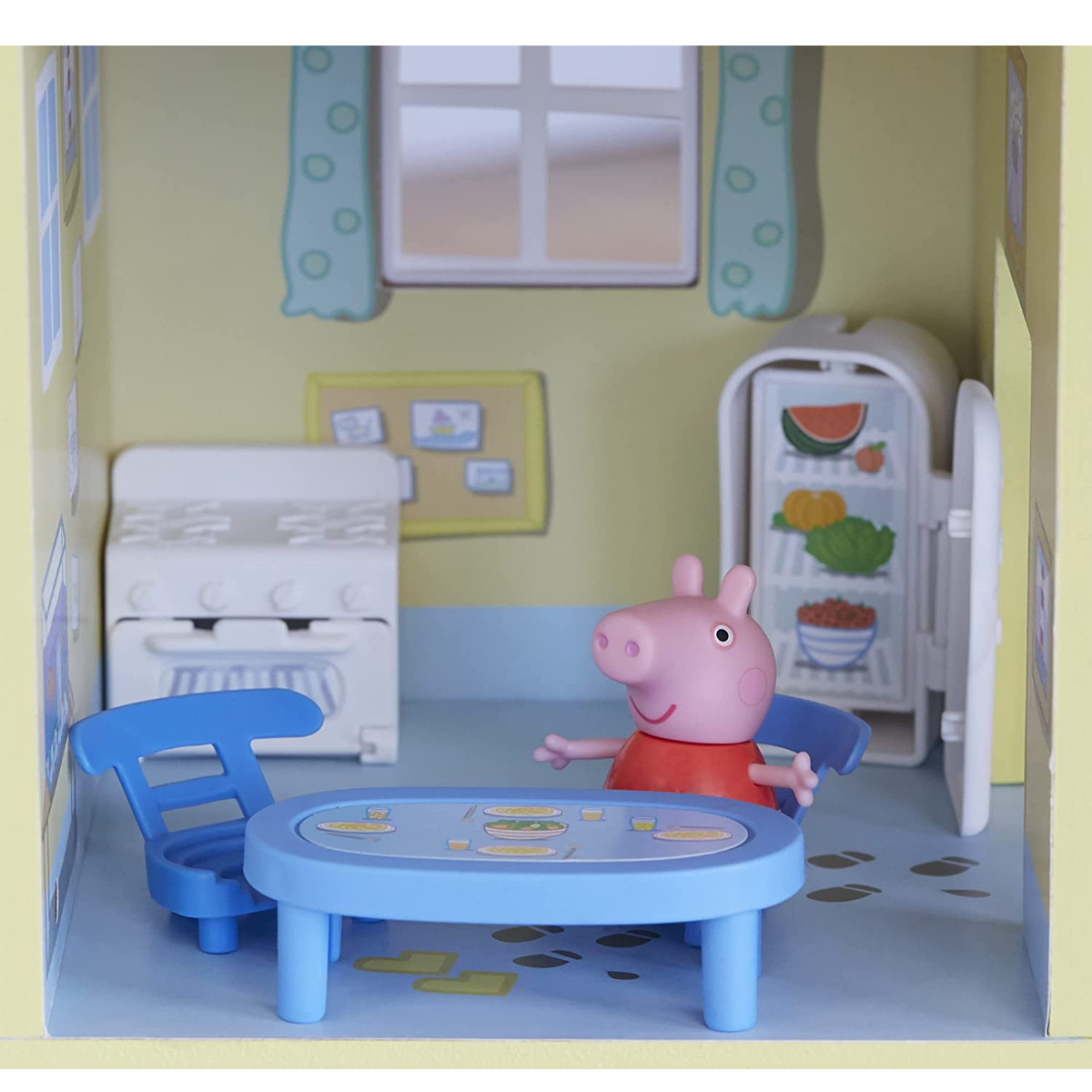 Peppa pig Súper casa de madera de Peppa.