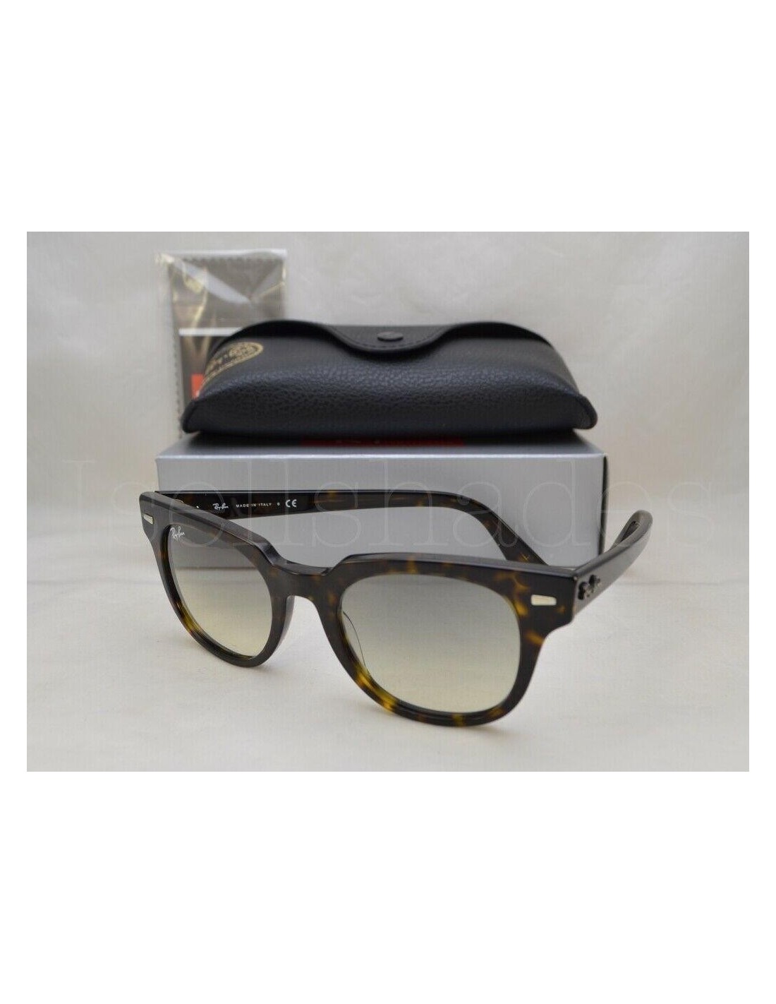 Lentes de sol Ray Ban Rb2168 902/32 Meteor Carey Gris Degradado Original