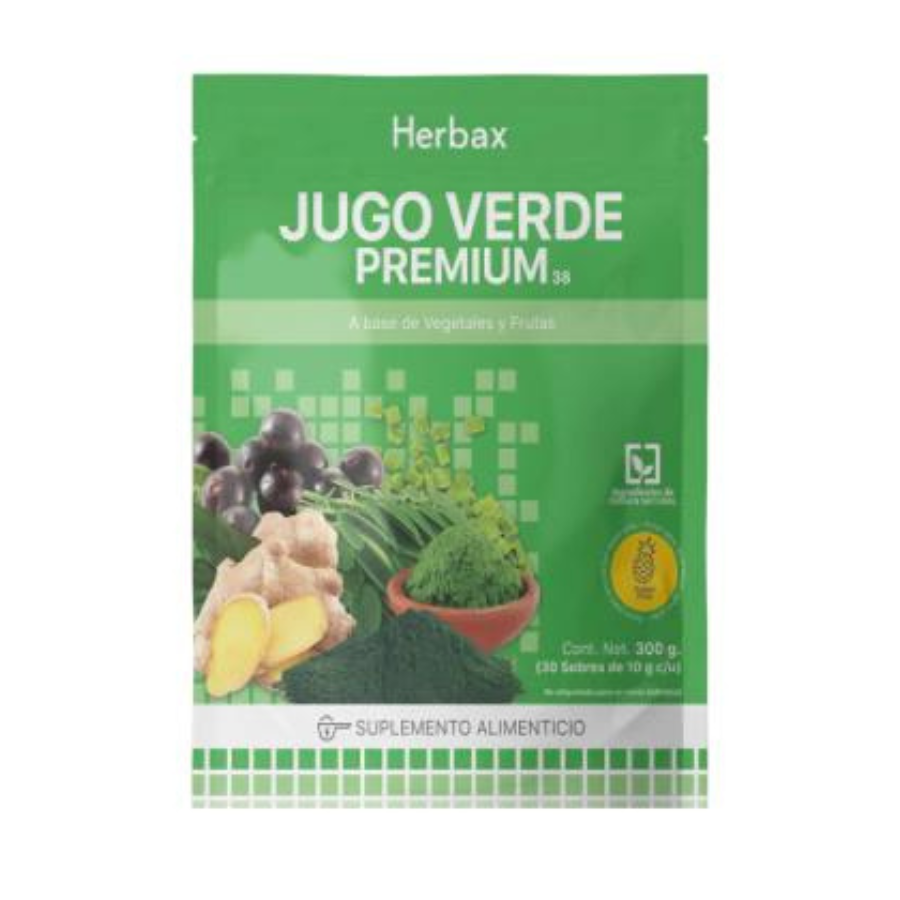 JUGO VERDE PREMIUM en polvo