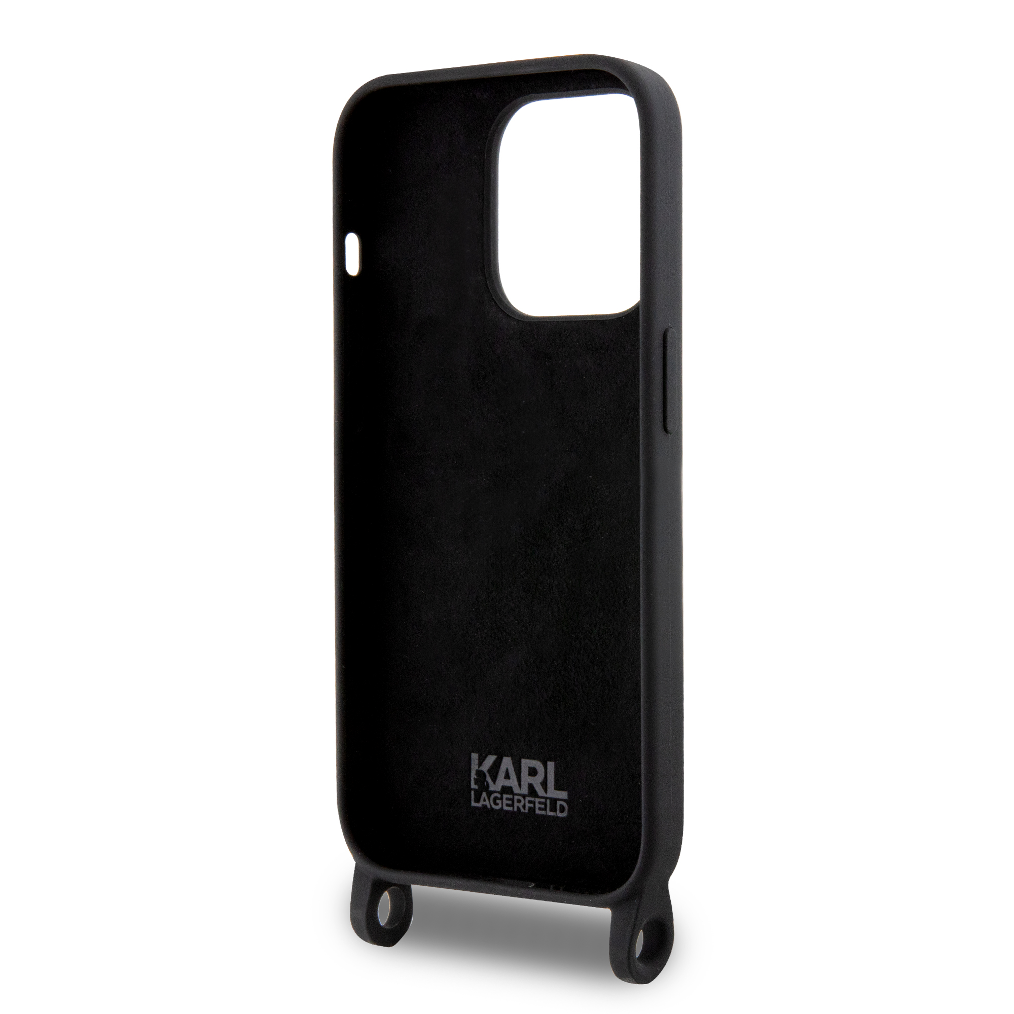 Funda Crossbody Karl Lagerfeld para iPhone 15 Pro Max Negro