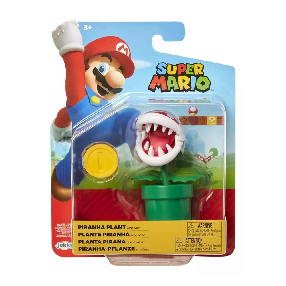 Mario Bros Planta Piraña
