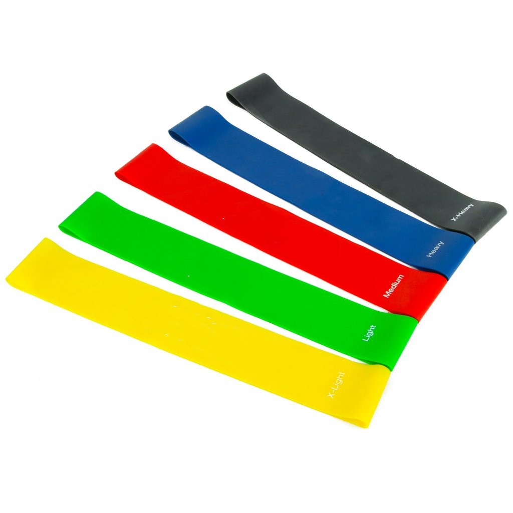 2 juegos de Bandas De Resistencia De Latex Tpe Para Hacer Ejercicio