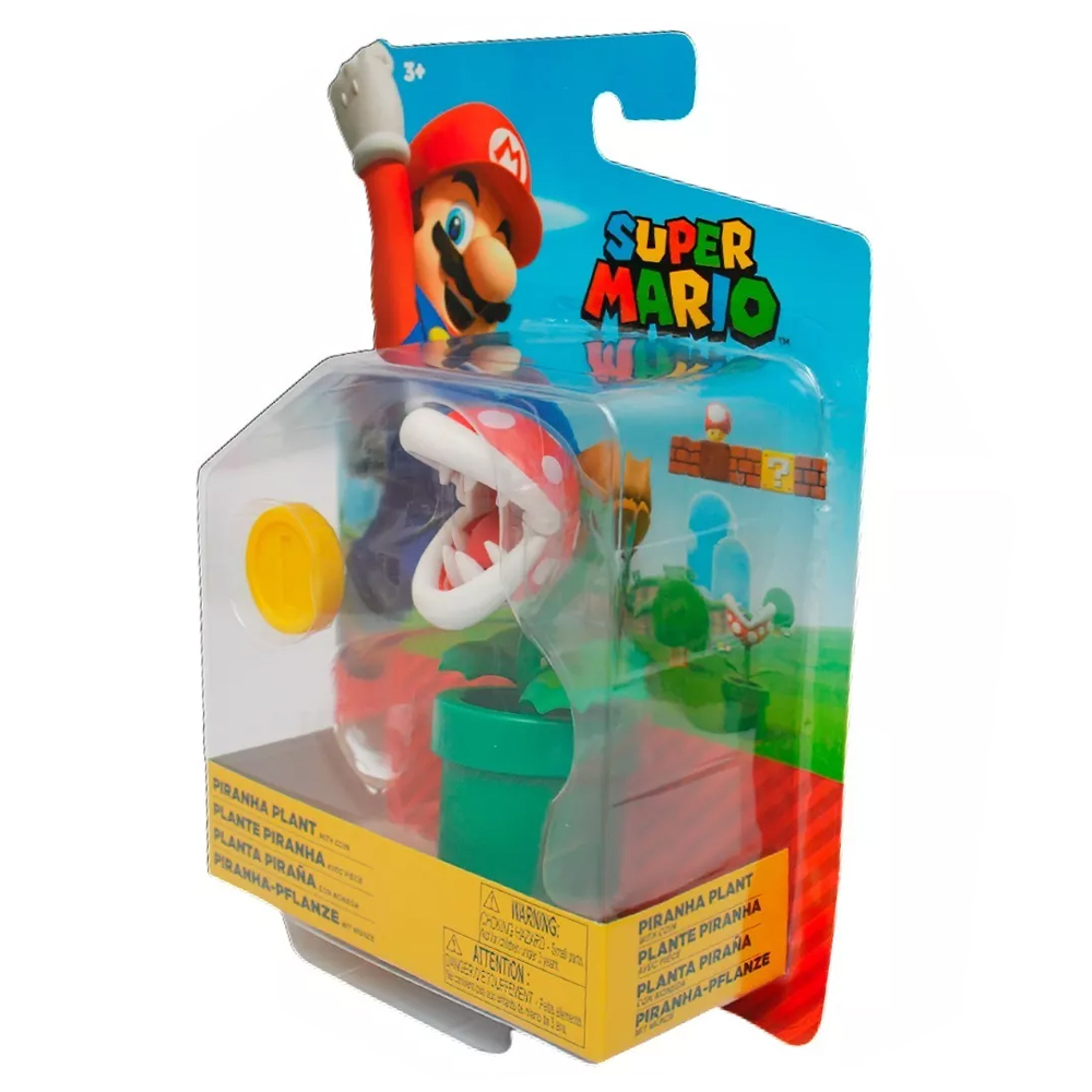 Mario Bros Planta Piraña