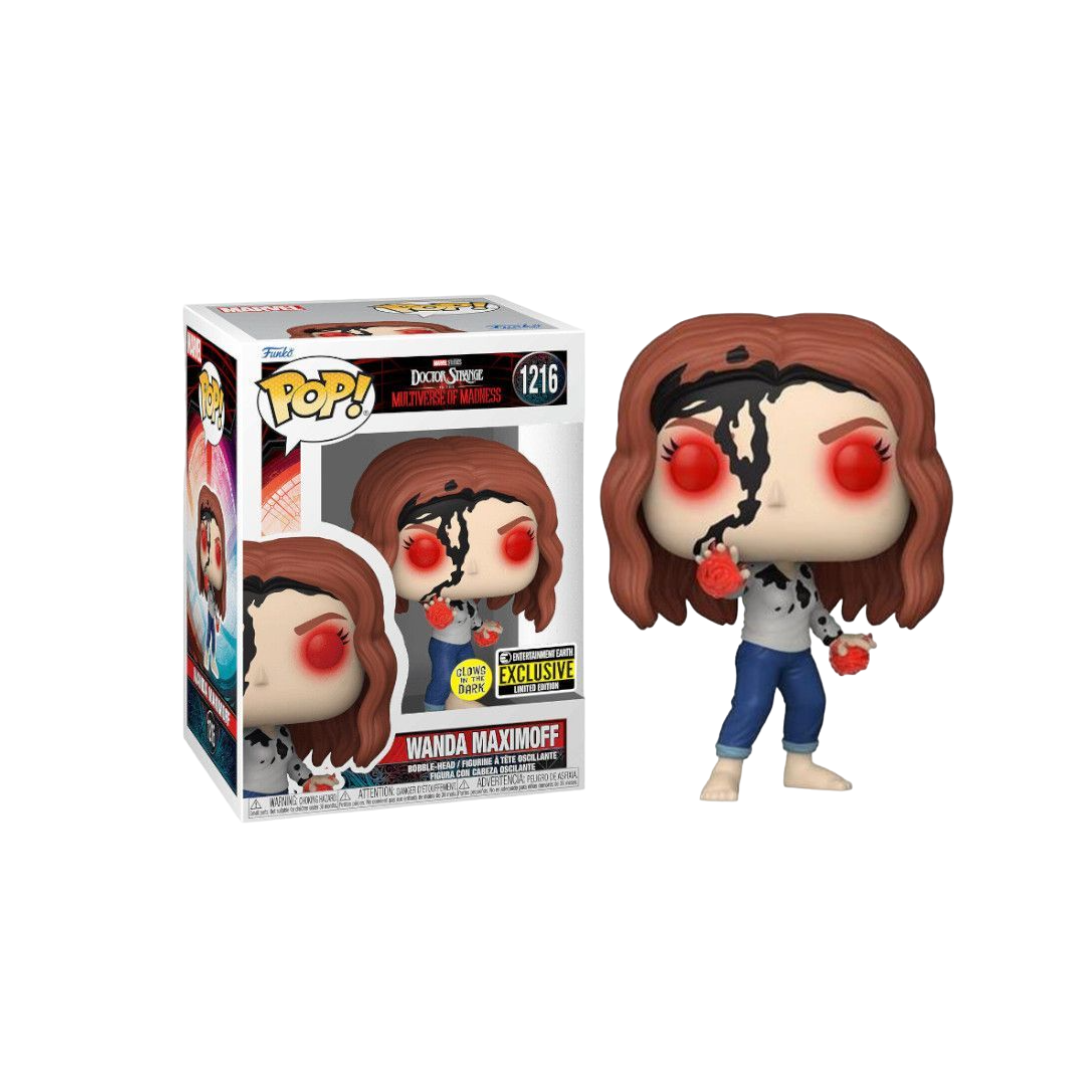 Funko Pop! Wanda Maximoff #1216 Ee Exclusive Glow - Doctor Strange Marvel