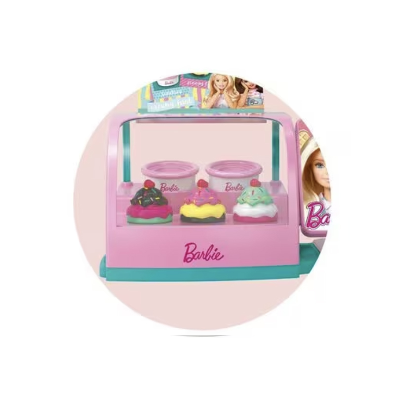 Caja Registradora Barbie Tienda de Helados