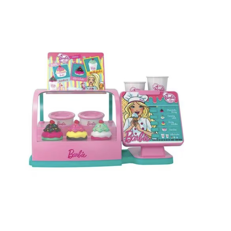 Caja Registradora Barbie Tienda de Helados