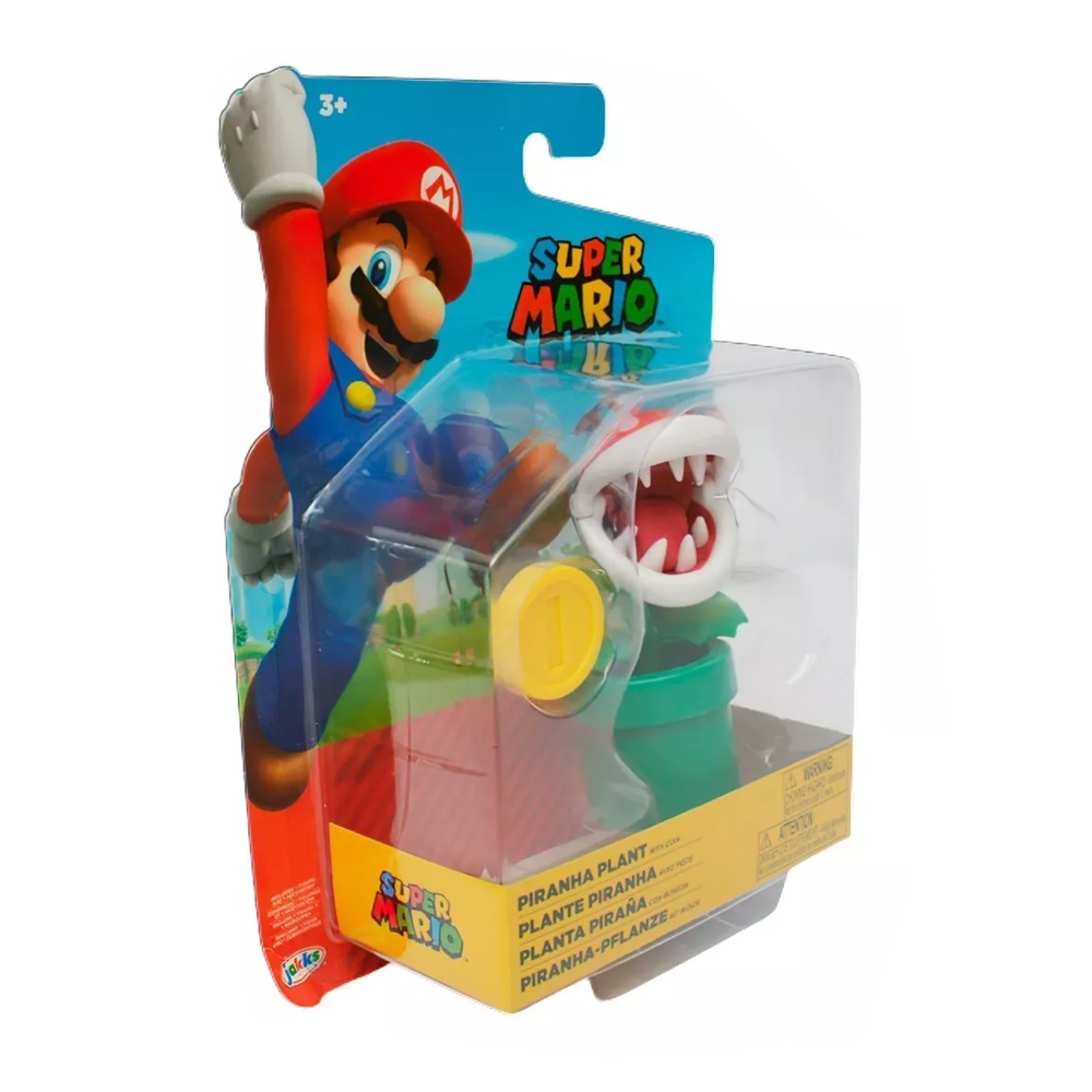 Mario Bros Planta Piraña