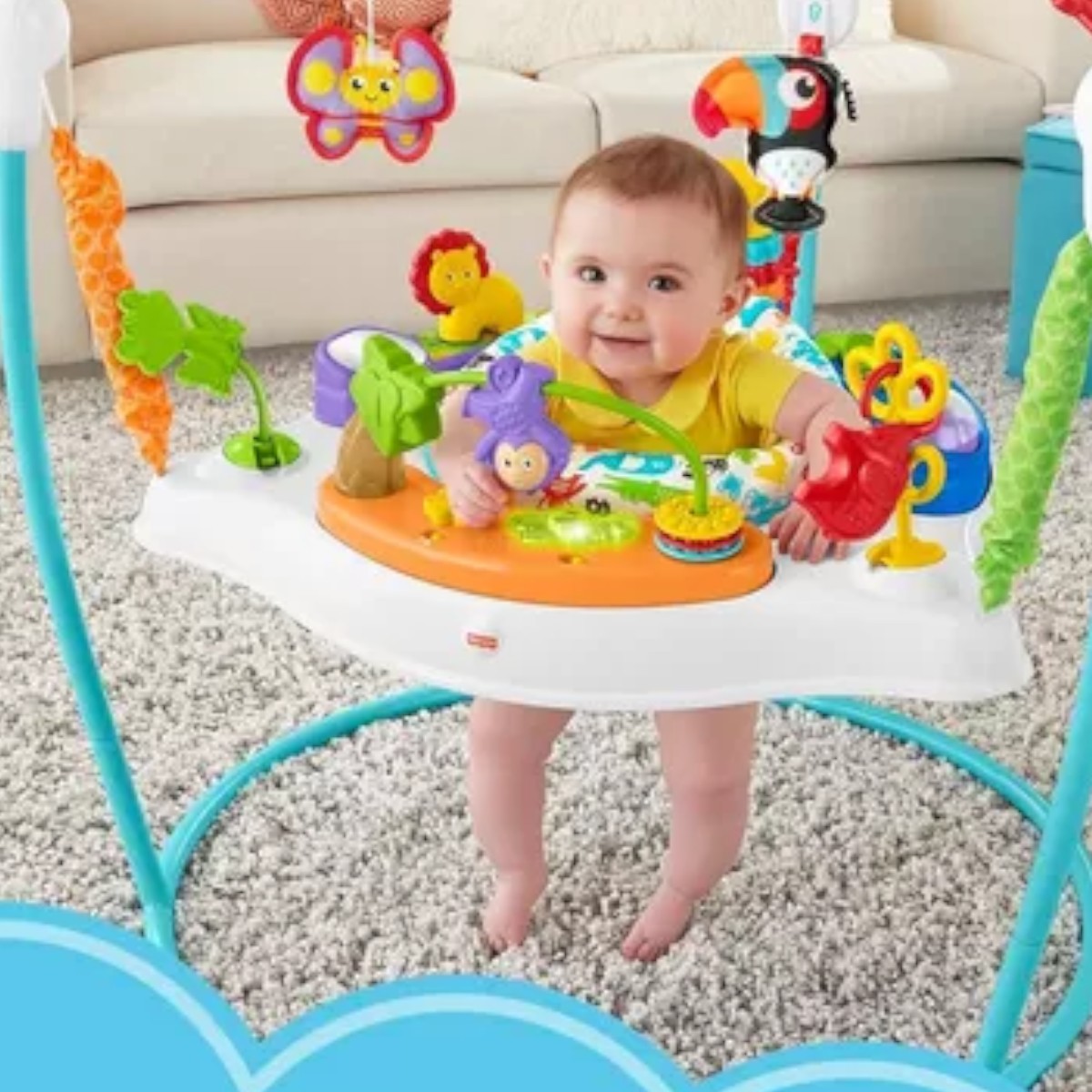 Silla Saltarina Fisher Price Bebe Gimnasio Pelicano Ffj00-99.