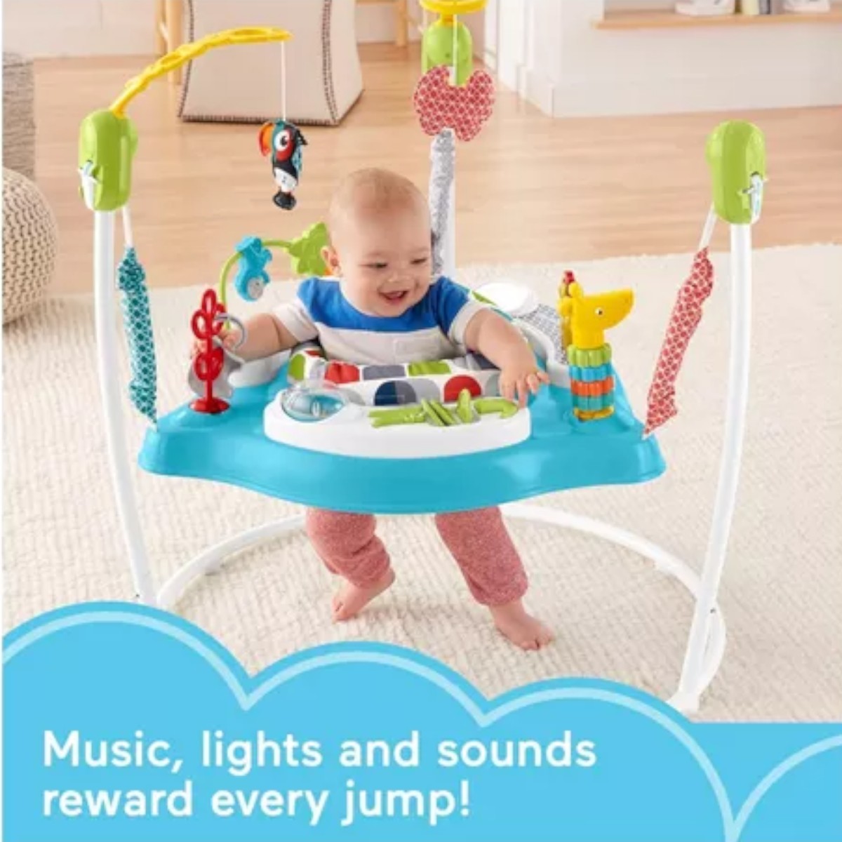 Silla Saltarina Fisher Price Color Climbers