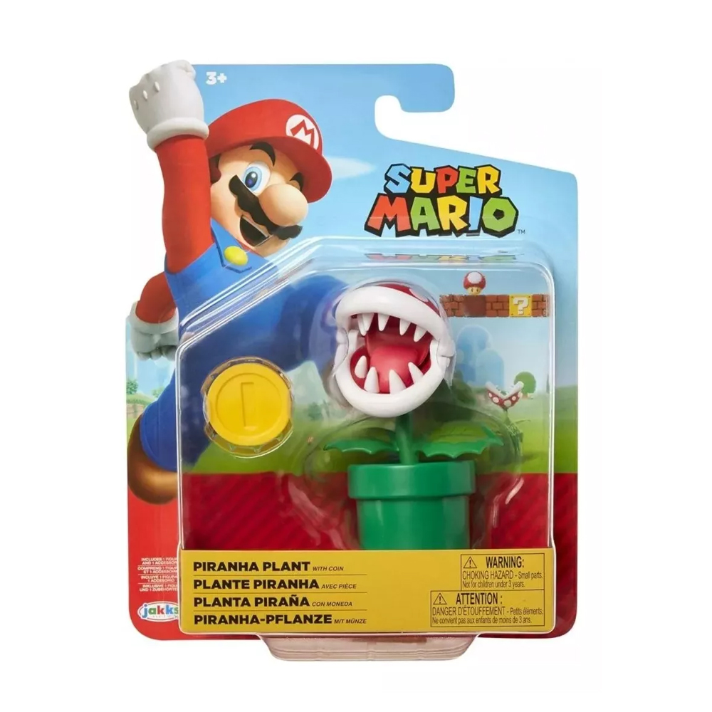 Mario Bros Planta Piraña