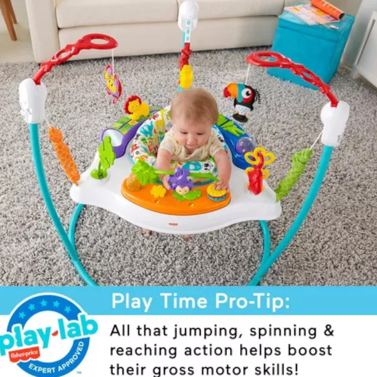 Silla Saltarina Fisher Price Bebe Gimnasio Pelicano Ffj00-99.