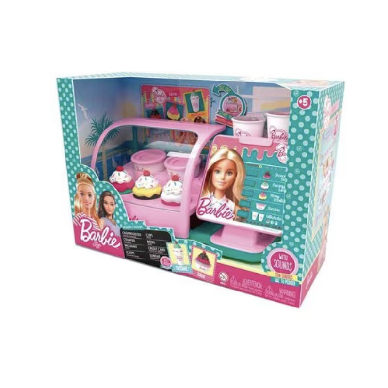 Caja Registradora Barbie Tienda de Helados