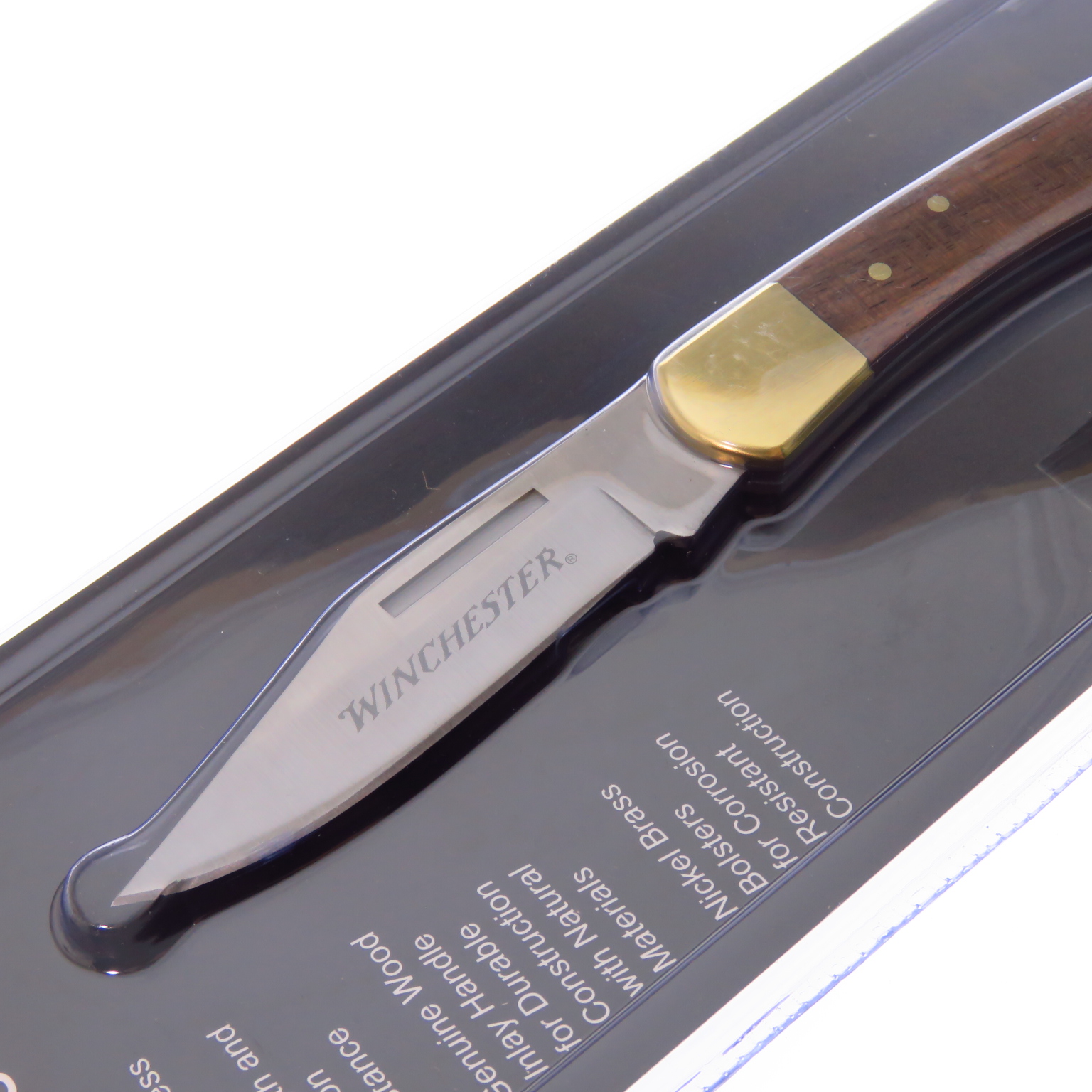 G41323 Winchester Navaja Lockback Hunter Madera C Fda