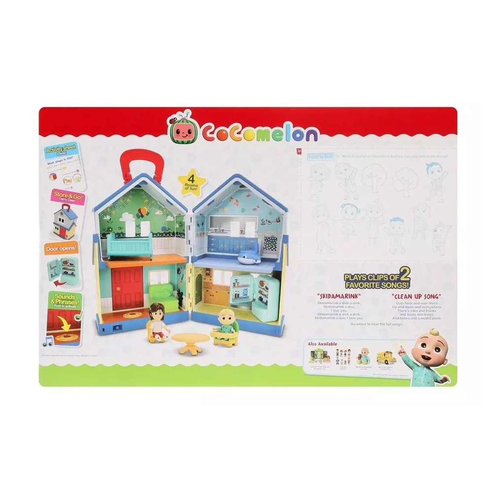 Cocomelon Casa Deluxe Family House Playset Frases Sonidos 11