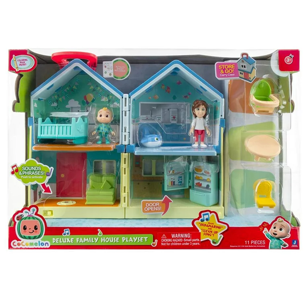 Cocomelon Casa Deluxe Family House Playset Frases Sonidos 11