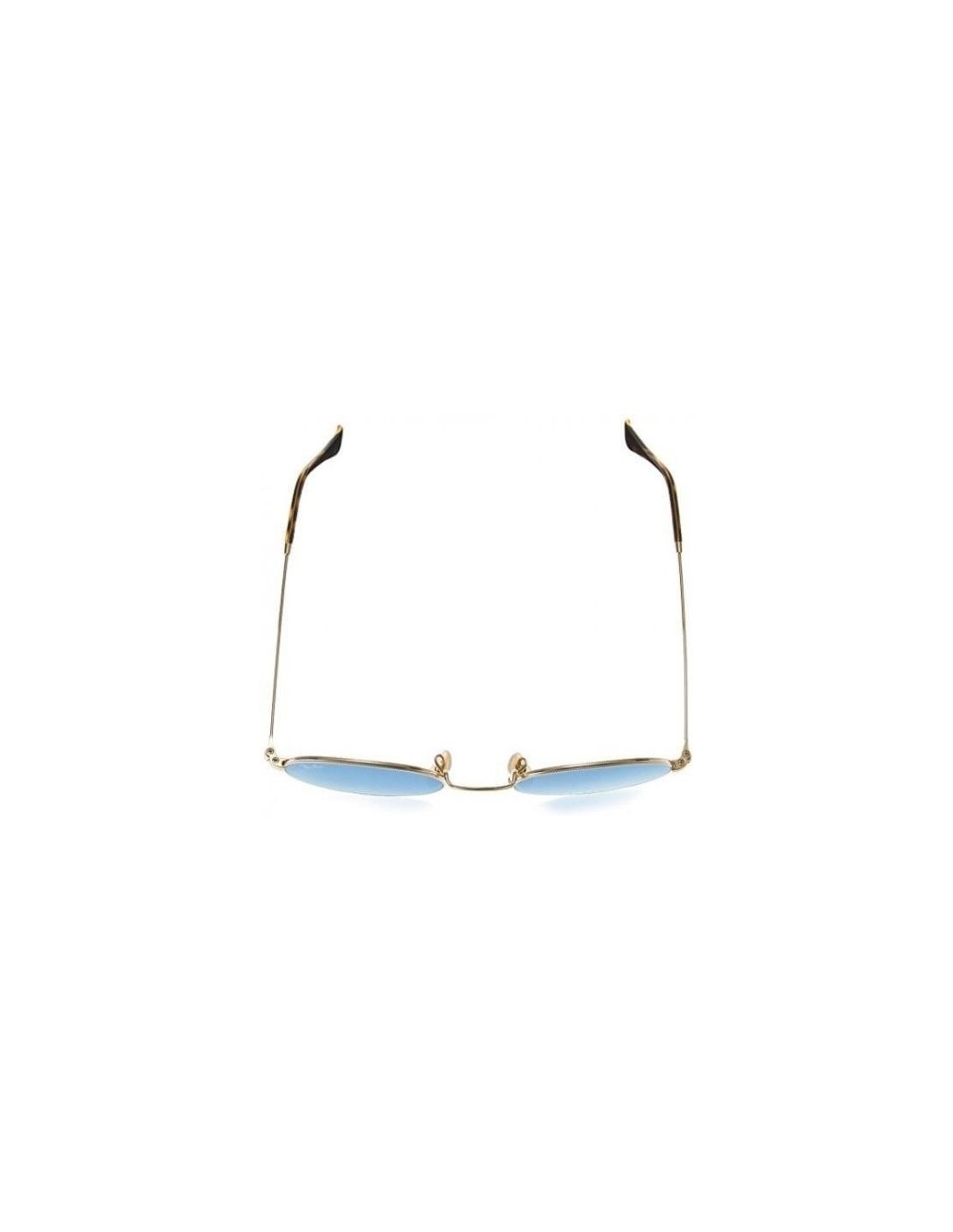 Lentes de sol Ray Ban Rb3547n 001/9o Oval Flat Lenses Azul Degradado 