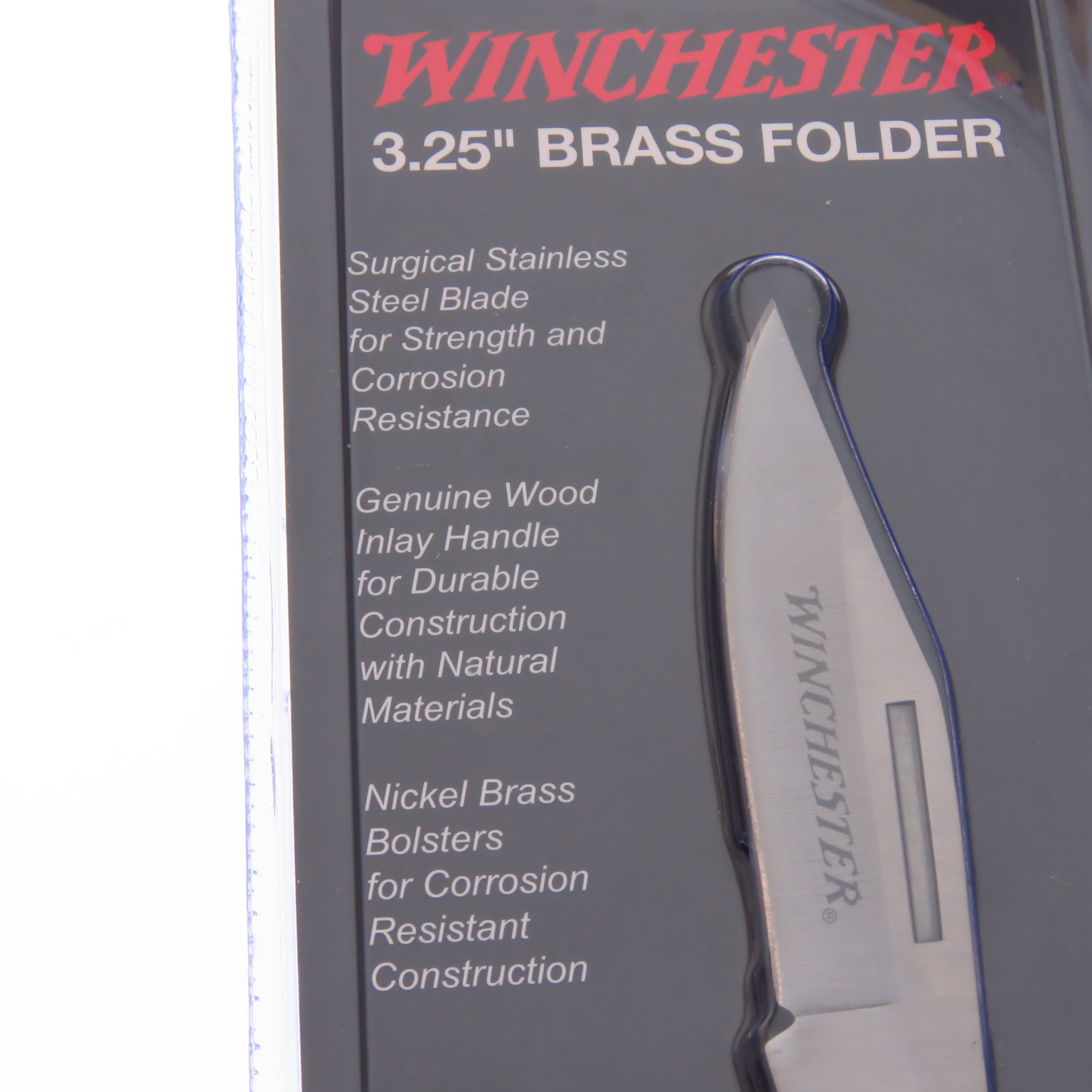 G41323 Winchester Navaja Lockback Hunter Madera C Fda