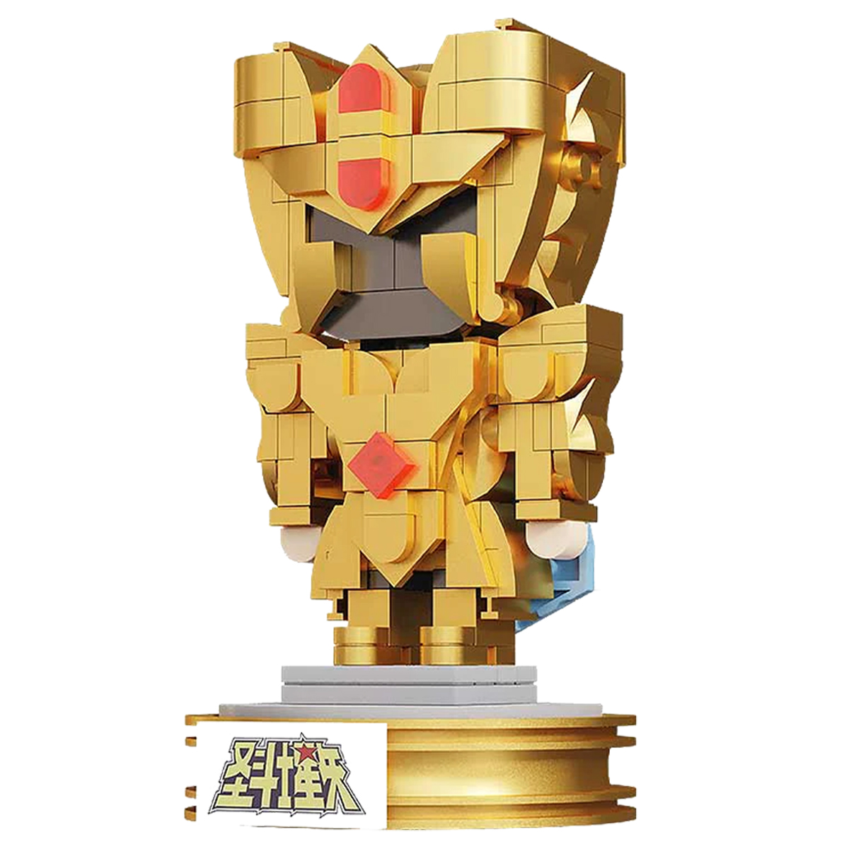 Bloques de Construcción Rompecabezas 3d Diseño Saint Seiya Gemini.