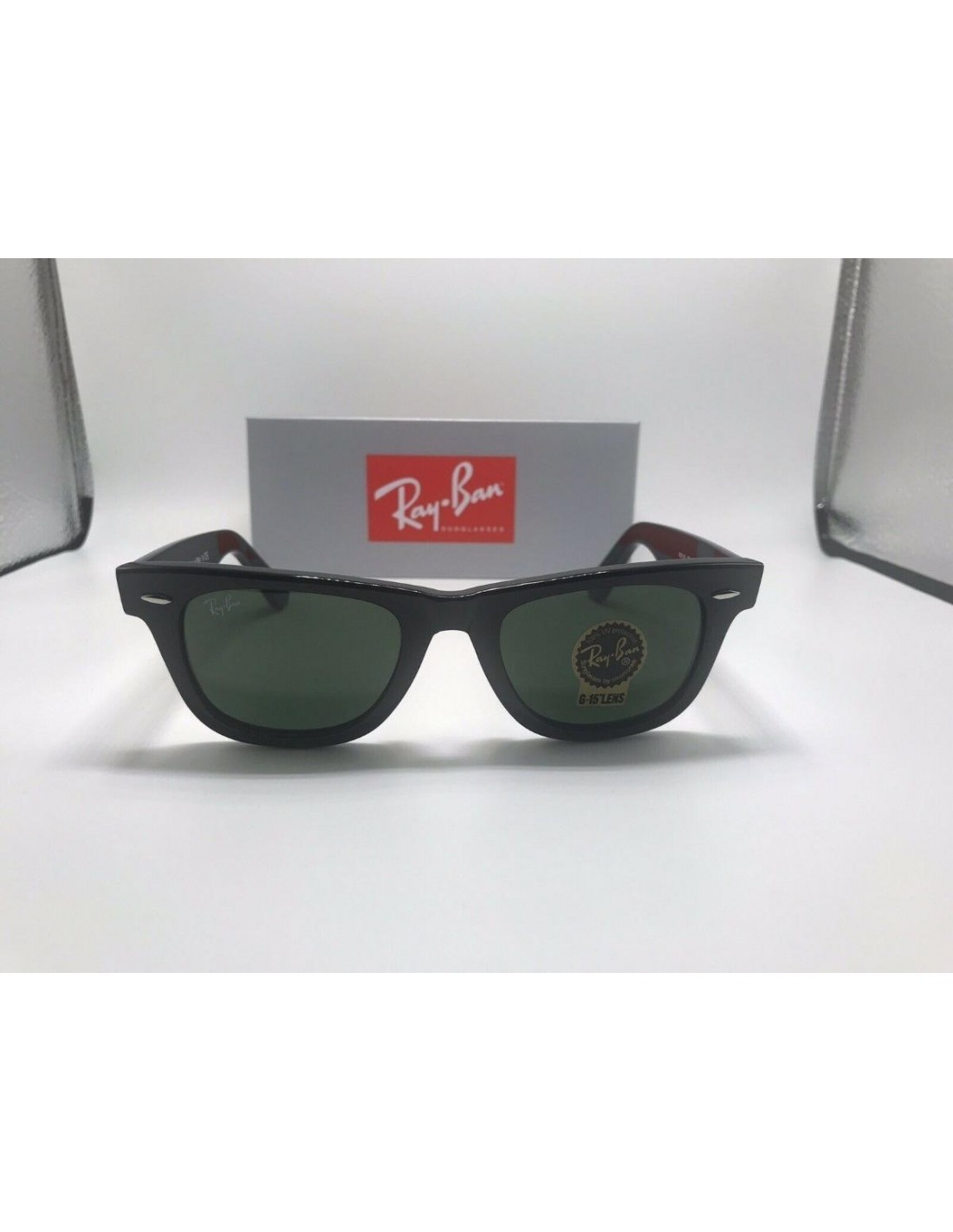 Lentes de sol Ray Ban Rb2140 901 Wayfarer Negro G-15 Original Clasico 50-22